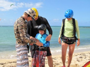 Group Maui Kiteboarding Lessons